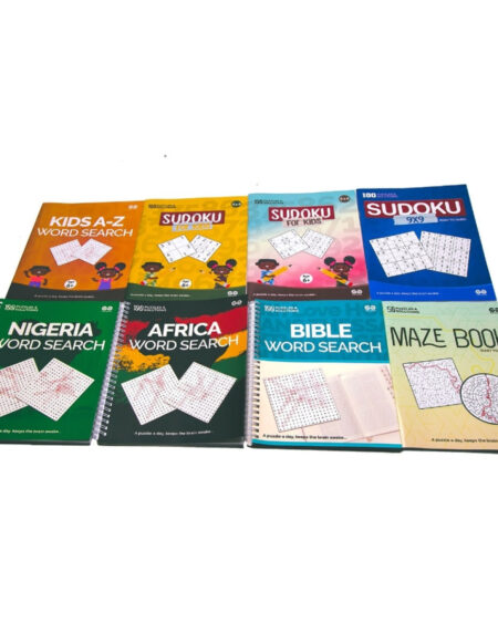 8 Pack Puzzle Book Bundle