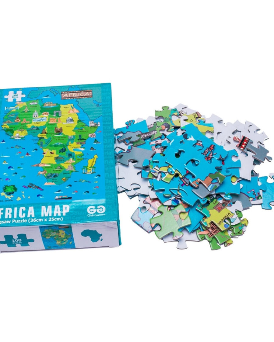 Africa Map Jigsaw Puzzle - Image 2