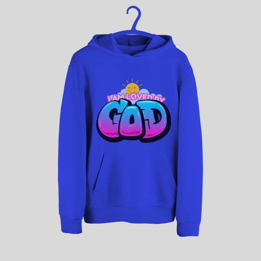 I am Loved By God Hoodie - Image 2