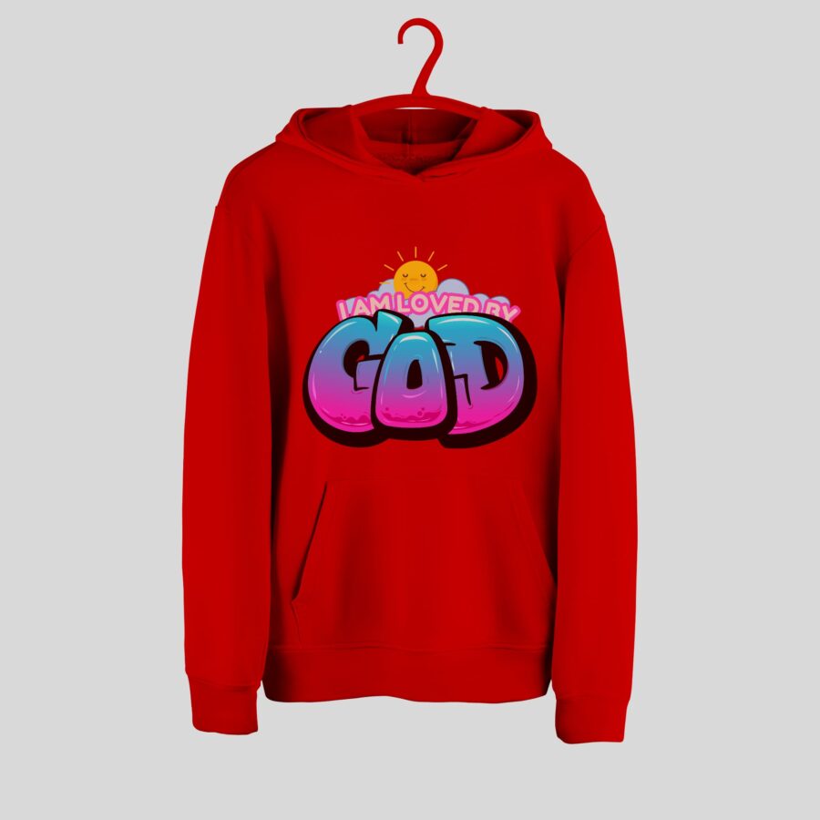 I am Loved By God Hoodie - Image 4