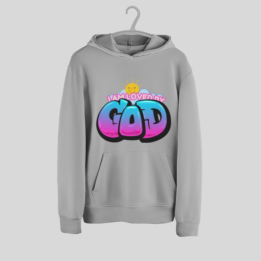 I am Loved By God Hoodie - Image 3