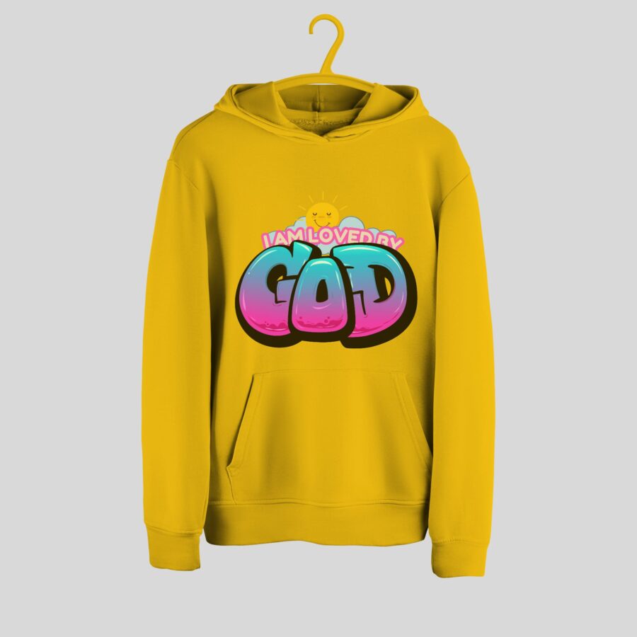 I am Loved By God Hoodie - Image 5
