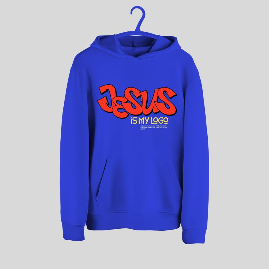 Jesus is My Logo Hoodie - Image 3