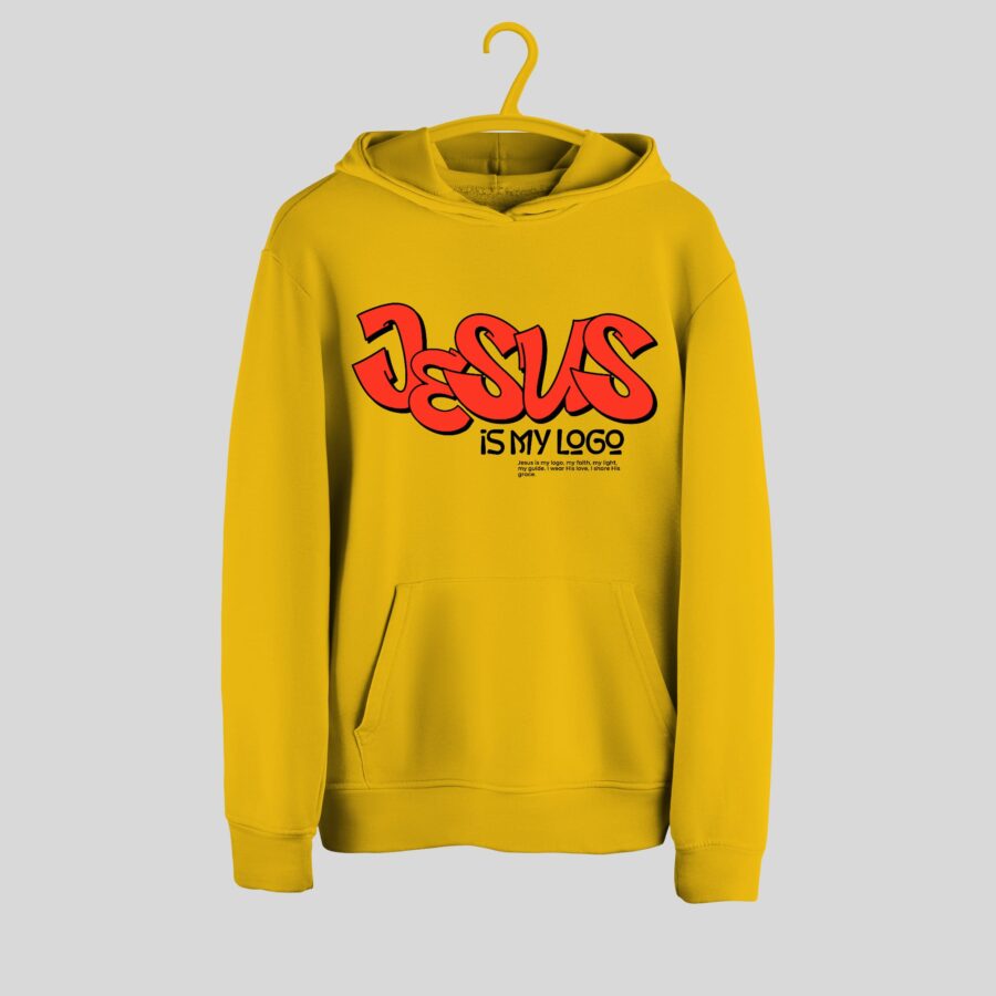 Jesus is My Logo Hoodie - Image 2