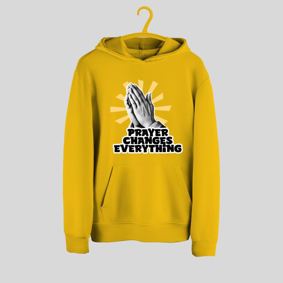 Prayer Changes Everything Hoodie - Image 4