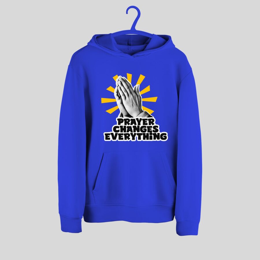 Prayer Changes Everything Hoodie - Image 2