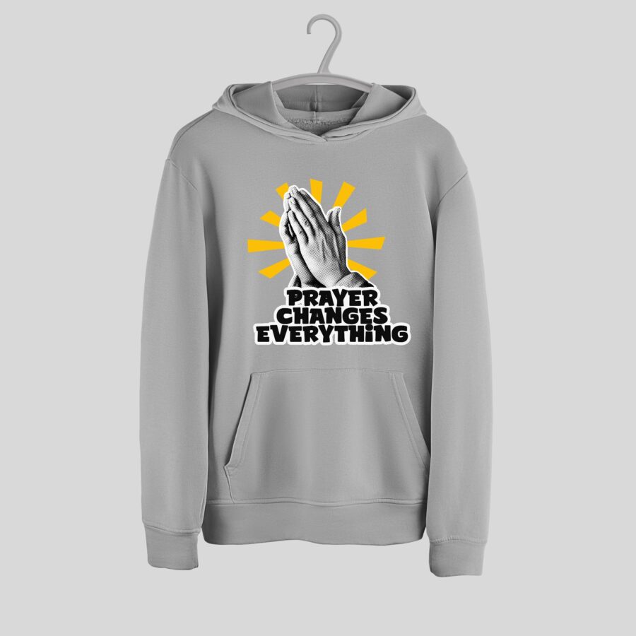 Prayer Changes Everything Hoodie - Image 3