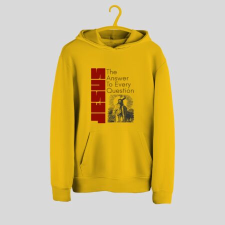 Jesus: The Answer to Every Question Hoodie