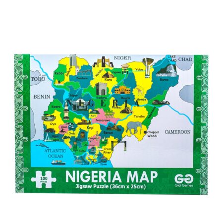 Nigeria Map Jigsaw Puzzle