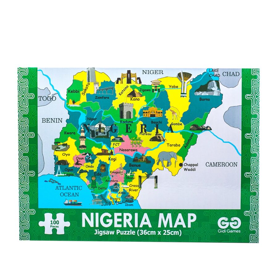 Nigeria Map Jigsaw Puzzle