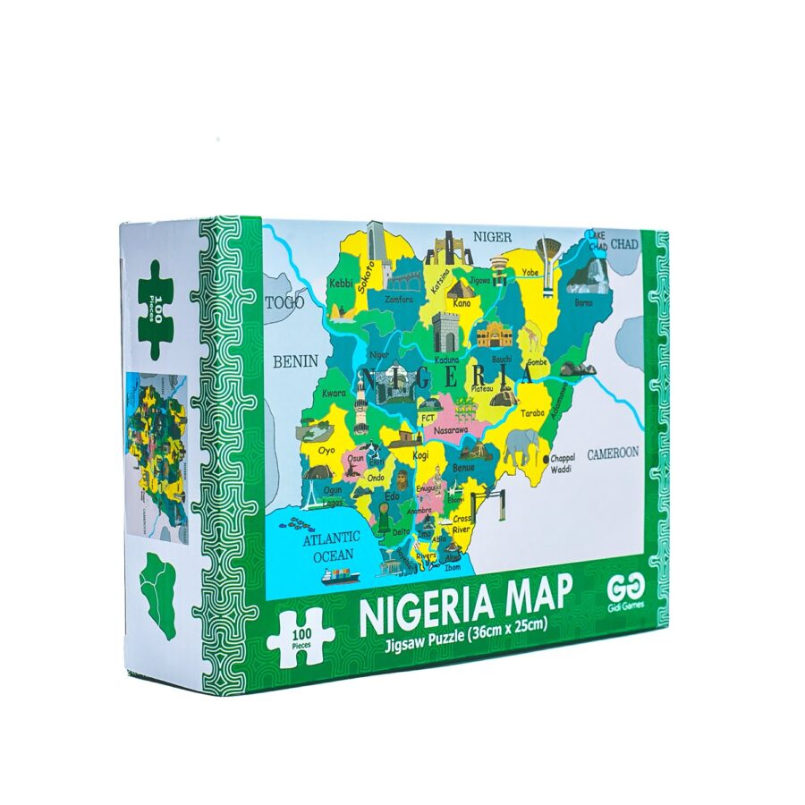 Nigeria Map Jigsaw Puzzle - Image 5