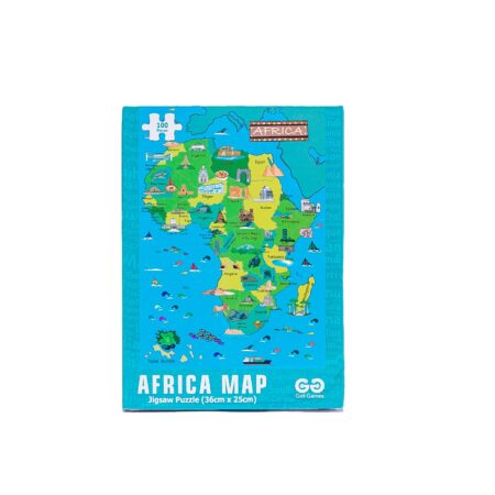 Africa Map Jigsaw Puzzle