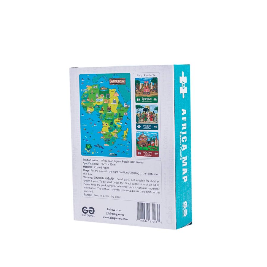 Africa Map Jigsaw Puzzle - Image 6