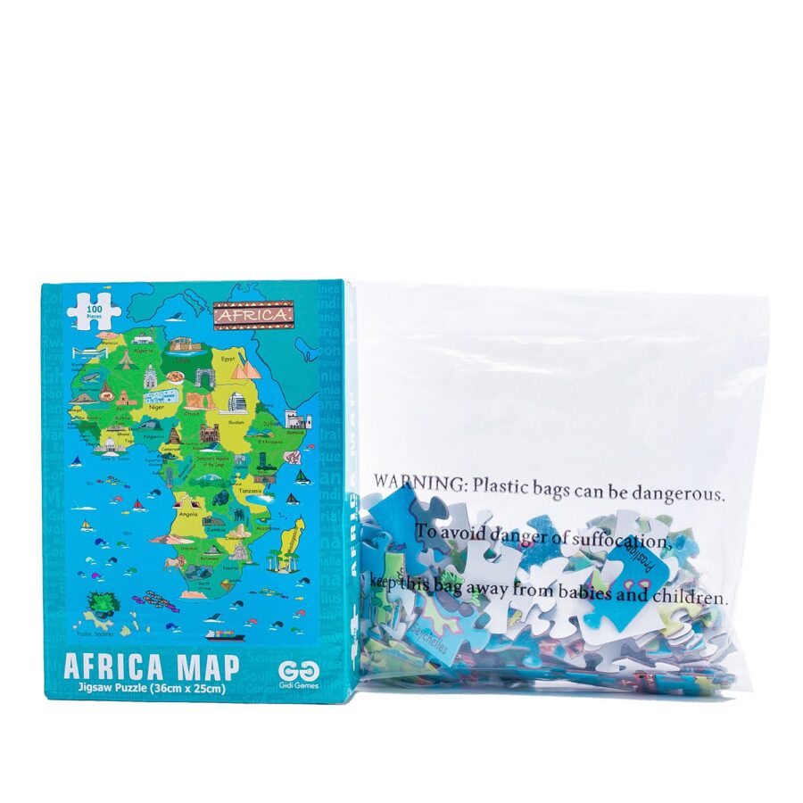 Africa Map Jigsaw Puzzle - Image 5