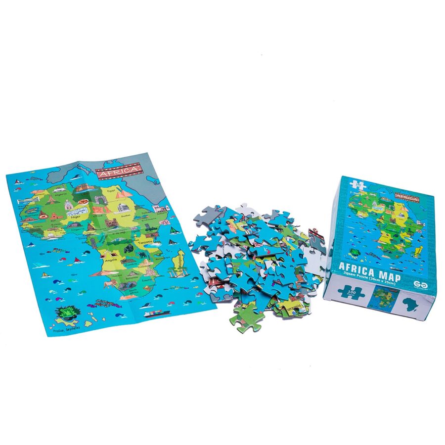 Africa Map Jigsaw Puzzle - Image 3