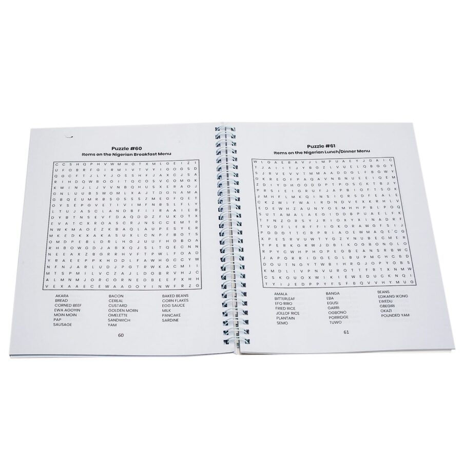 Nigeria Wordsearch Puzzle Book - Image 4