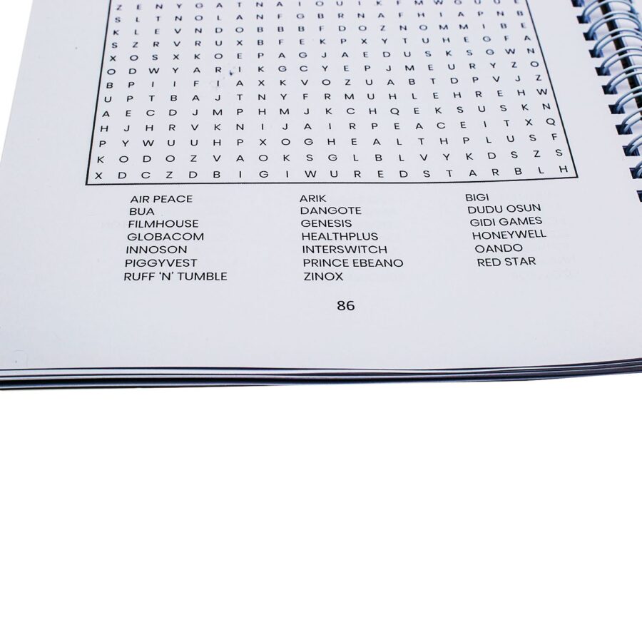 Nigeria Wordsearch Puzzle Book - Image 3
