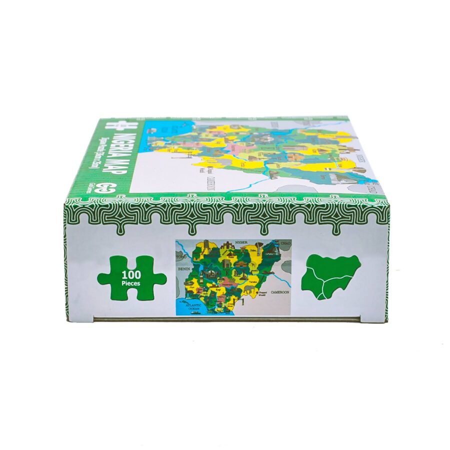 Nigeria Map Jigsaw Puzzle - Image 4