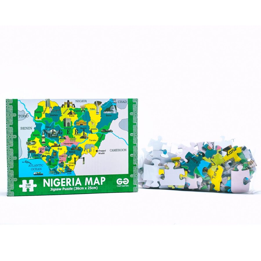 Nigeria Map Jigsaw Puzzle - Image 2