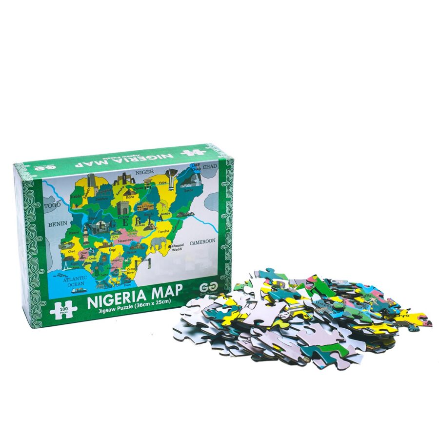 Nigeria Map Jigsaw Puzzle - Image 7