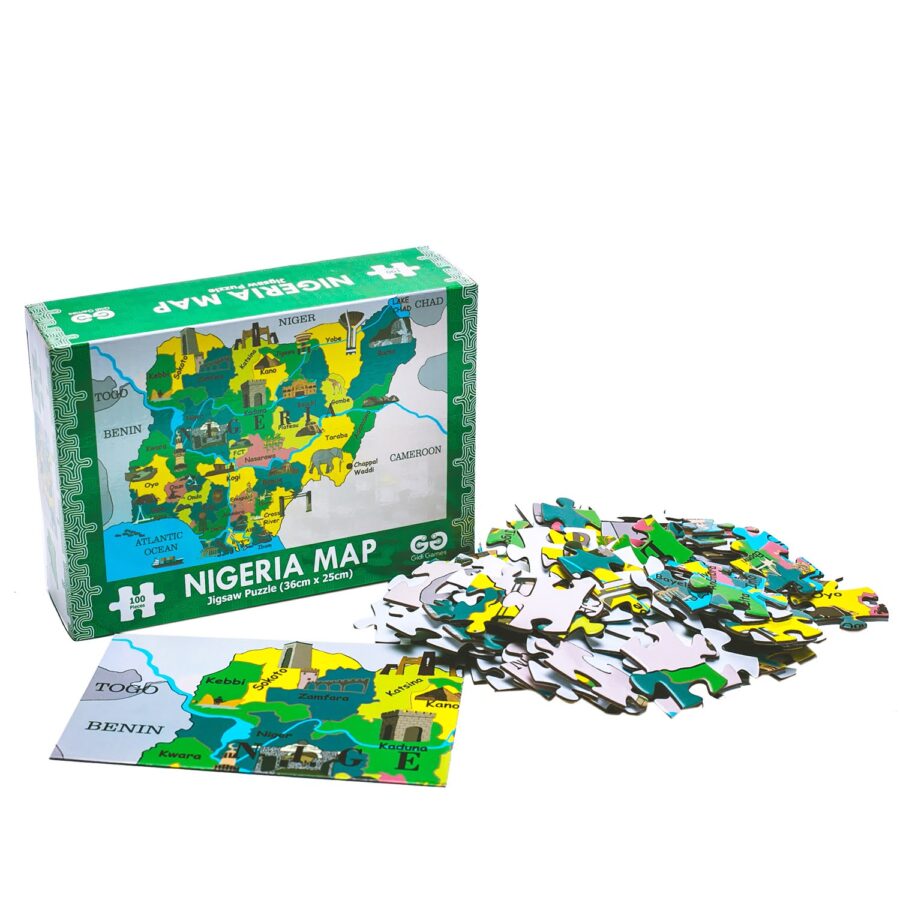 Nigeria Map Jigsaw Puzzle - Image 6