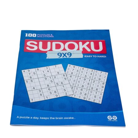 Sudoku Puzzle Book 9 x 9