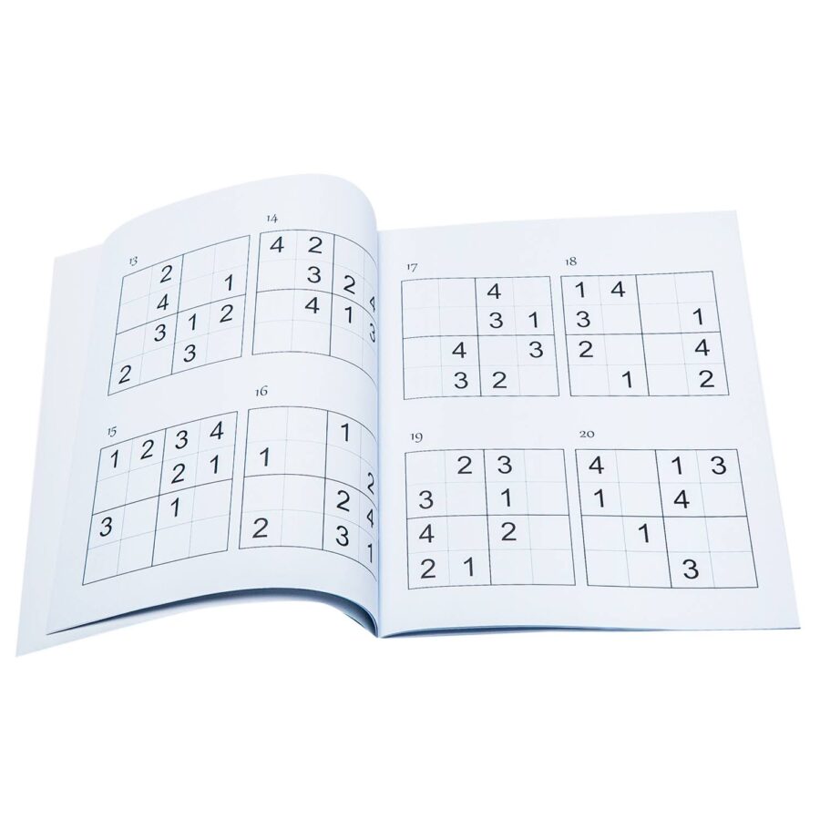 Sudoku 4 x 4 Puzzle Book - Image 2