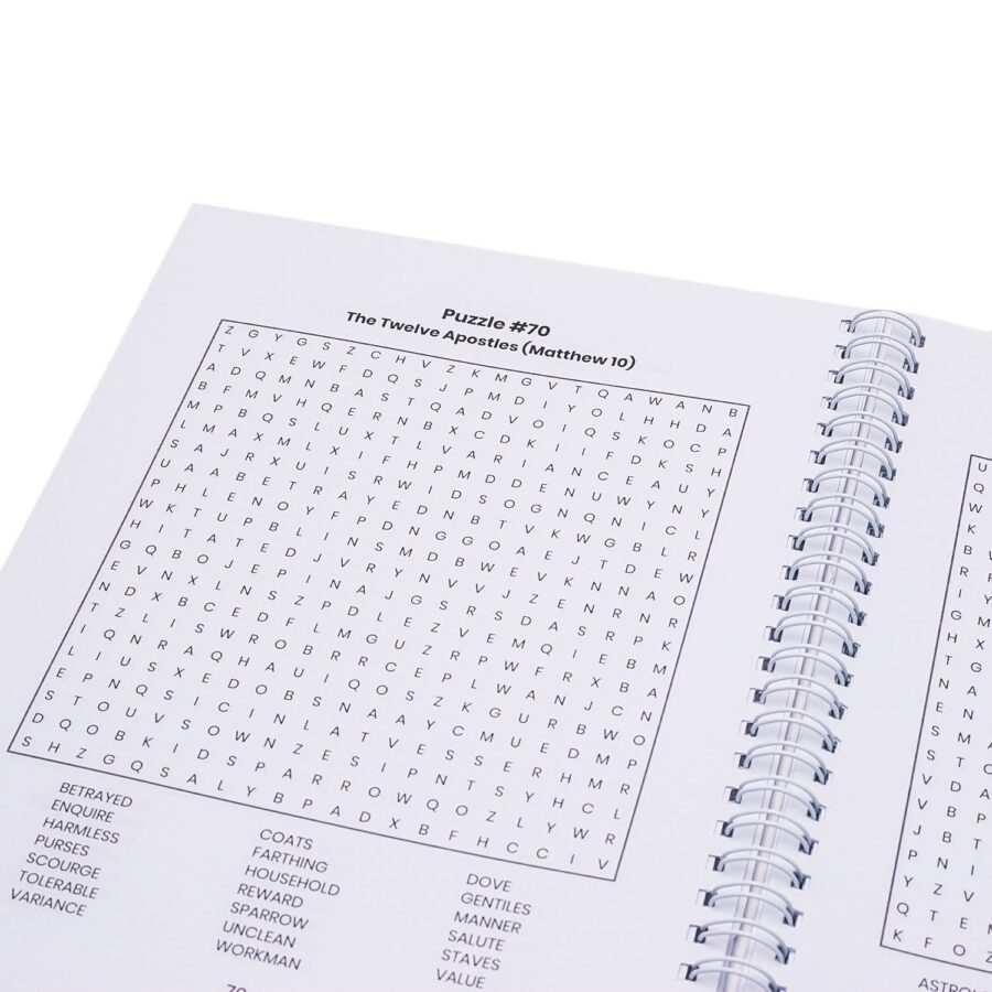 Bible Wordsearch Puzzle Book - Image 3