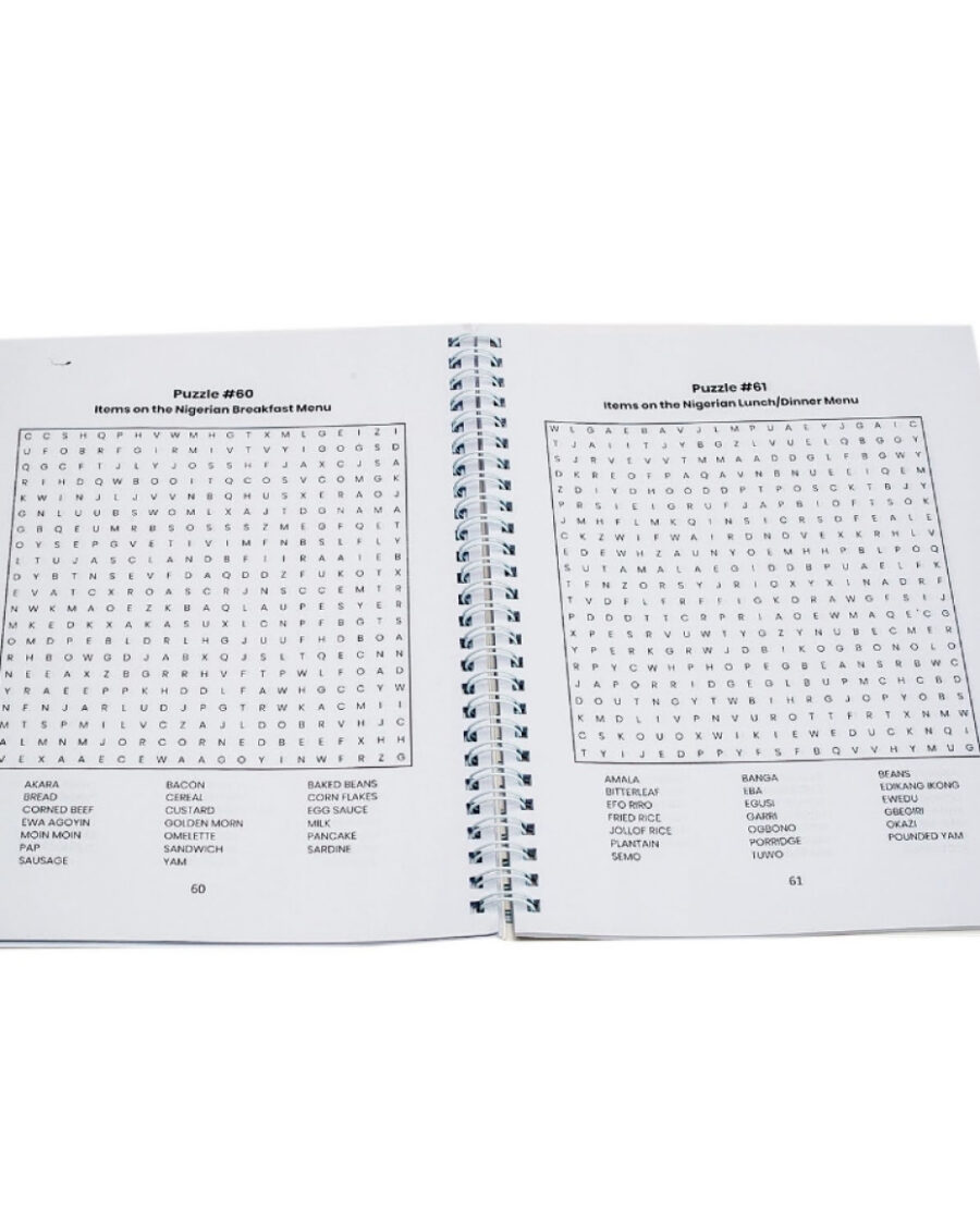 Nigeria Wordsearch Puzzle Book - Image 7