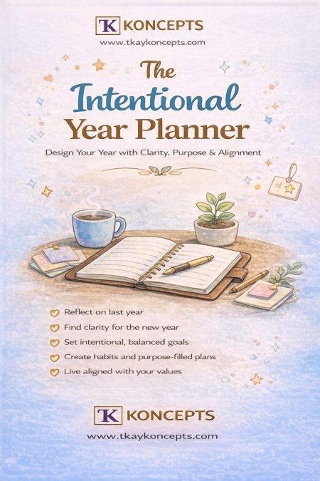 The Intentional Year Planner- Personal