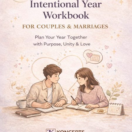 The Intentional Year Workbook for Couples