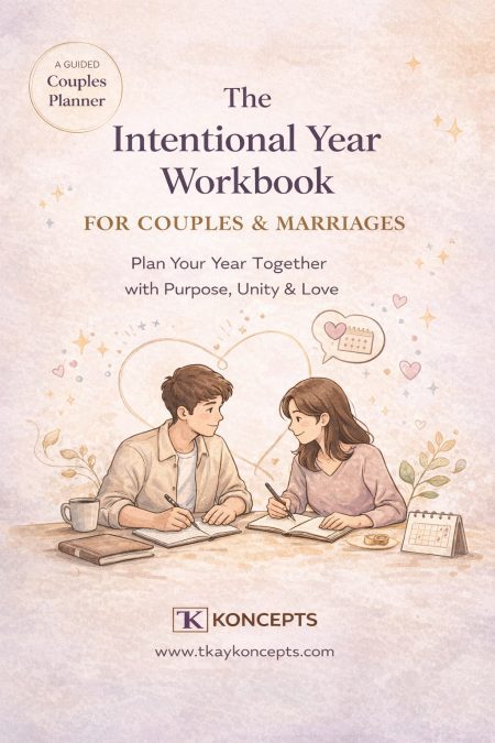 The Intentional Year Workbook for Couples