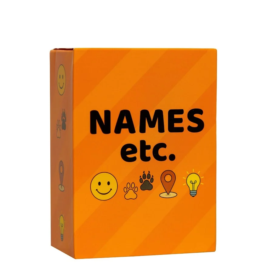 Names etc – Fast-Paced Family Card Game