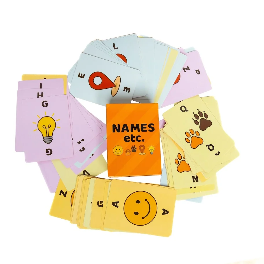 Names etc – Fast-Paced Family Card Game - Image 3